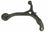 Mevotech CMS601252 Suspension Control Arm - Front Right Lower