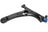 Mevotech CMS861001 Suspension Control Arm and Ball Joint Assembly - Front Right Lower