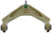 Mevotech CTXMS20360 Suspension Control Arm and Ball Joint Assembly - Front Upper