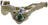 Mevotech CTXMS501055 Suspension Control Arm and Ball Joint Assembly - Front Left Lower