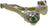 Mevotech CTXMS501056 Suspension Control Arm and Ball Joint Assembly - Front Right Lower