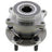 Mevotech H512401HW Wheel Bearing and Hub Assembly - Rear