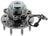 Mevotech H515059HW Wheel Bearing and Hub Assembly - Front