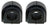 Mevotech MS108132 Suspension Stabilizer Bar Bushing Kit - Rear To Frame