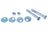 Mevotech MS25039 Alignment Cam Bolt Kit - Front