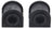 Mevotech MS258170 Suspension Stabilizer Bar Bushing Kit - Rear To Frame