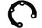 Mevotech MS500154 Alignment Toe Shim - Rear