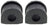 Mevotech MS504319 Suspension Stabilizer Bar Bushing Kit - Rear To Frame
