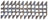 Mevotech MS70038 Alignment Shim - Rear