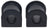 Mevotech MS86422 Suspension Stabilizer Bar Bushing Kit - Rear To Frame