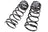 Mevotech SMS687V Coil Spring Set - Rear