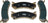 Mevotech TXBCP0785 Disc Brake Pad Set - Front or Rear