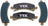 Mevotech TXBCP0974A Disc Brake Pad Set - Rear