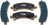 Mevotech TXBCP0974 Disc Brake Pad Set - Rear