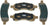 Mevotech TXBCP1169 Disc Brake Pad Set - Front