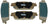 Mevotech TXBCP1194 Disc Brake Pad Set - Rear