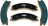 Mevotech TXBCP1411A Disc Brake Pad Set - Rear
