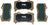 Mevotech TXBCP1802 Disc Brake Pad Set - Front