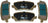 Mevotech TXBCP1806 Disc Brake Pad Set - Rear