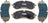 Mevotech TXBCP2423 Disc Brake Pad Set - Front