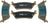 Mevotech TXBPC1602 Disc Brake Pad Set - Rear