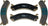 Mevotech TXBPM0784 Disc Brake Pad Set - Front