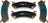 Mevotech TXBPM0785 Disc Brake Pad Set - Front or Rear