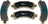 Mevotech TXBPM0974 Disc Brake Pad Set - Rear