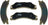 Mevotech TXBPM1329 Disc Brake Pad Set - Rear