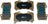 Mevotech TXBPM1802 Disc Brake Pad Set - Front