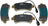 Mevotech TXBPM1840 Disc Brake Pad Set - Rear
