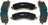 Mevotech TXBPM2225 Disc Brake Pad Set - Rear