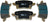 Mevotech TXBPM2233 Disc Brake Pad Set - Rear