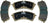 Mevotech TXBPM2280 Disc Brake Pad Set - Rear