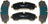 Mevotech TXBPM2281 Disc Brake Pad Set - Rear