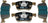 Mevotech TXBPM2300 Disc Brake Pad Set - Front