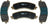 Mevotech TXBPM2382 Disc Brake Pad Set - Front