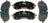 Mevotech TXBPM2423 Disc Brake Pad Set - Front