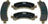 Mevotech TXBPP0974A Disc Brake Pad Set - Rear