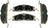 Mevotech TXBPP1611A Disc Brake Pad Set - Front