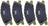 Mevotech TXBPP1767 Disc Brake Pad Set - Front