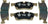 Mevotech TXBPP1904 Disc Brake Pad Set - Front