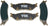 Mevotech TXBSM1066 Disc Brake Pad Set - Rear