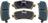Mevotech TXBSM1806 Disc Brake Pad Set - Rear