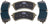 Mevotech TXBSM2280 Disc Brake Pad Set - Rear