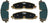 Mevotech TXBSM2371 Disc Brake Pad Set - Front