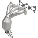 MagnaFlow 452021 Catalytic Converter with Integrated Exhaust Manifold - Front
