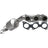 MagnaFlow 5481341 Catalytic Converter with Integrated Exhaust Manifold - Left