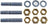 Dorman 03099 Exhaust Flange Stud and Nut - Front