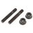 Dorman 03124 Exhaust Flange Stud and Nut - Front